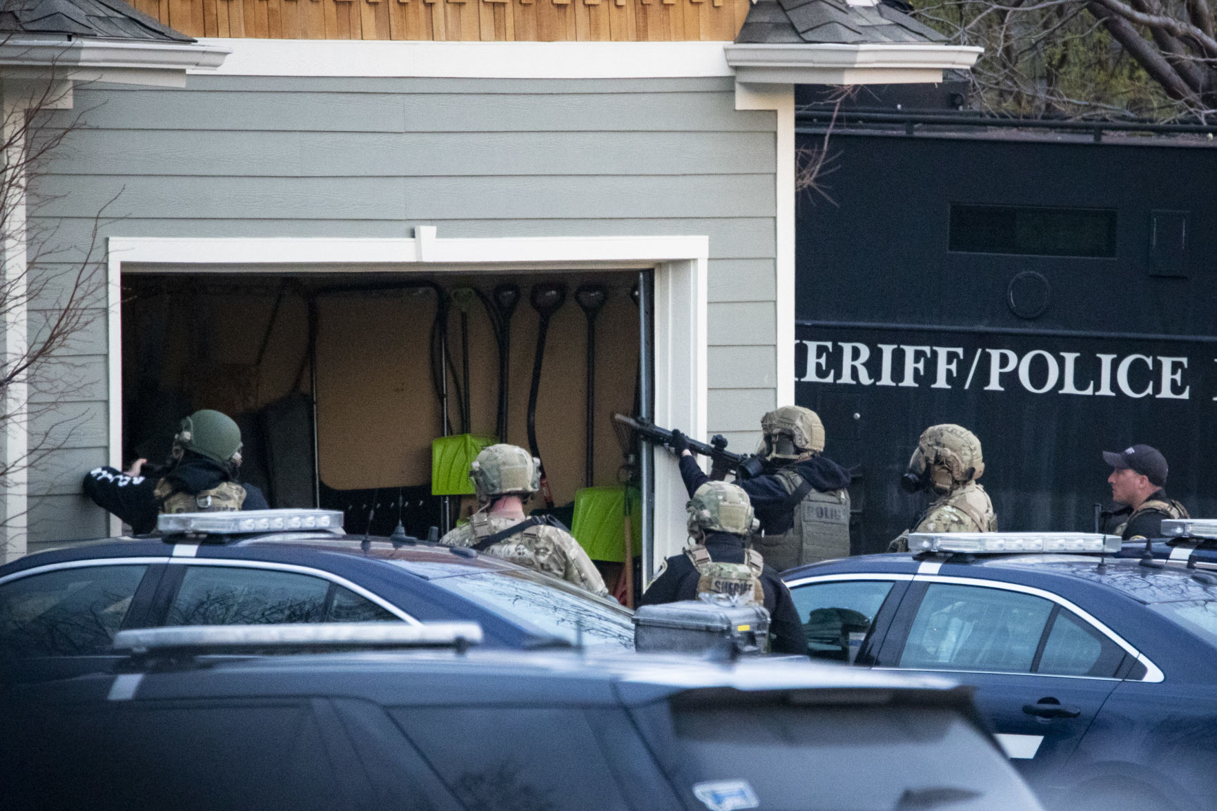 Police standoff